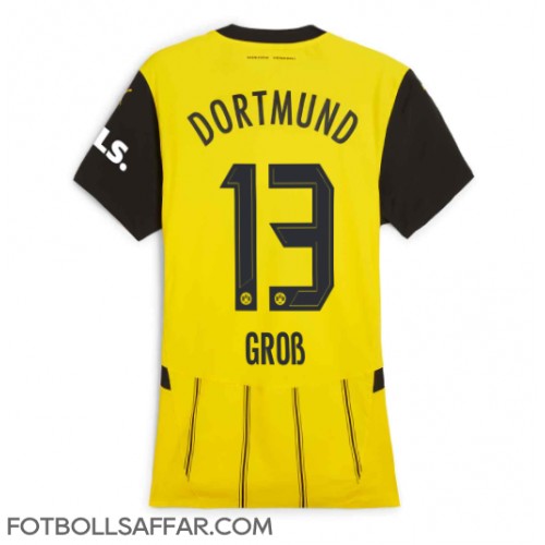 Borussia Dortmund Pascal Gross #13 Hemmatröja Dam 2024-25 Kortärmad